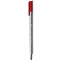 Cienkopis Triplus S 334 Staedtler czerwony