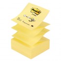 Bloczki samoprzylepne Post-it® Z-Notes żółte 76mmx76 mm