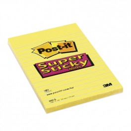 Bloczki samoprzylepne Post-it® Super Sticky ŻÓŁTE