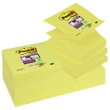 R330-12SS-CY Bloczki samoprzylepne Post-it® Super sticky Z-Notes, żółte, 12 sztuk po 90 kartek, 76x76mm