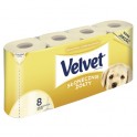 Papier toaletowy VELVET (8) żółty