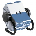 Wizytownik obrotowy na 400 wizytówek Rolodex, chrom